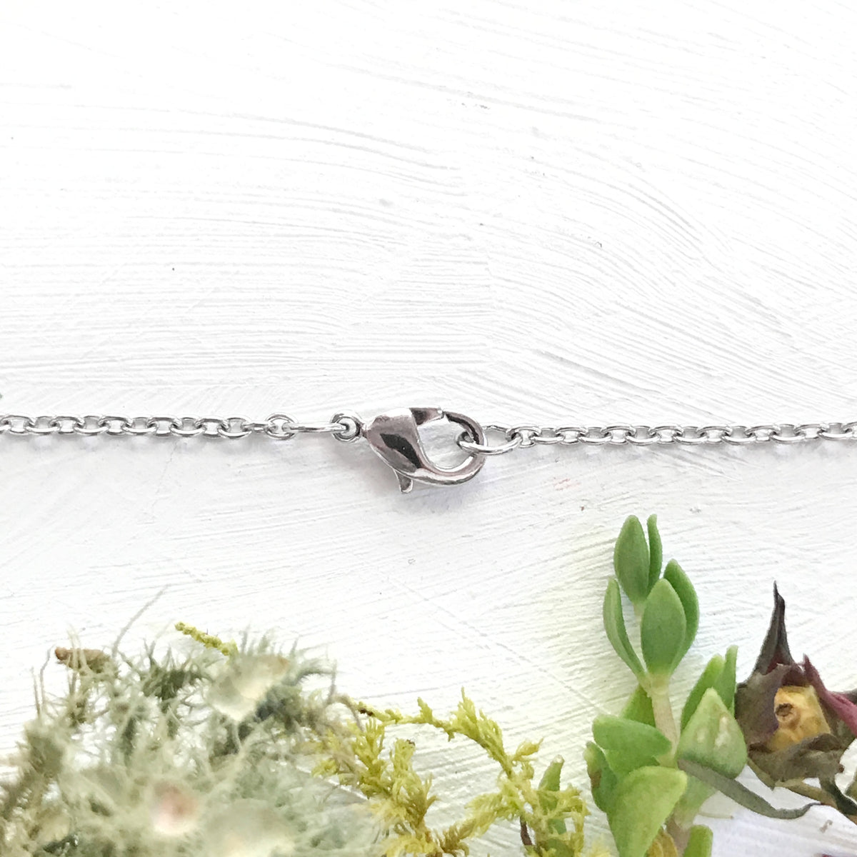Snowy Mountains Silver Necklace