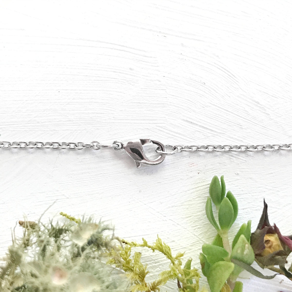 Forest Silver Necklace