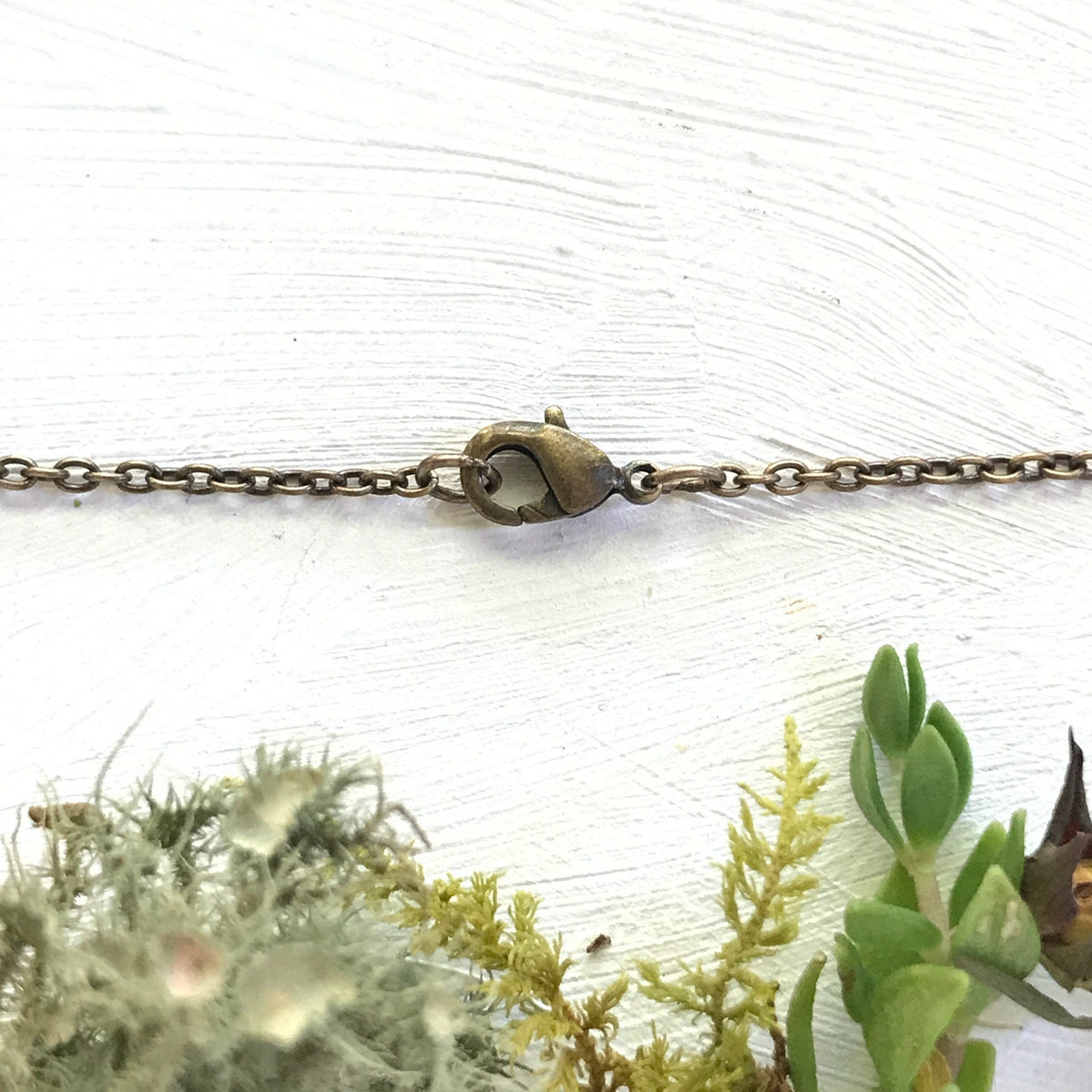 Hummingbird Bronze Necklace