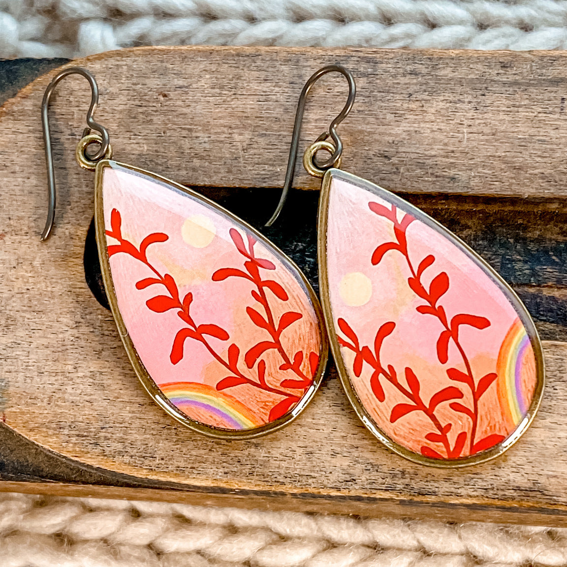 After the Rain Teardrop Earrings