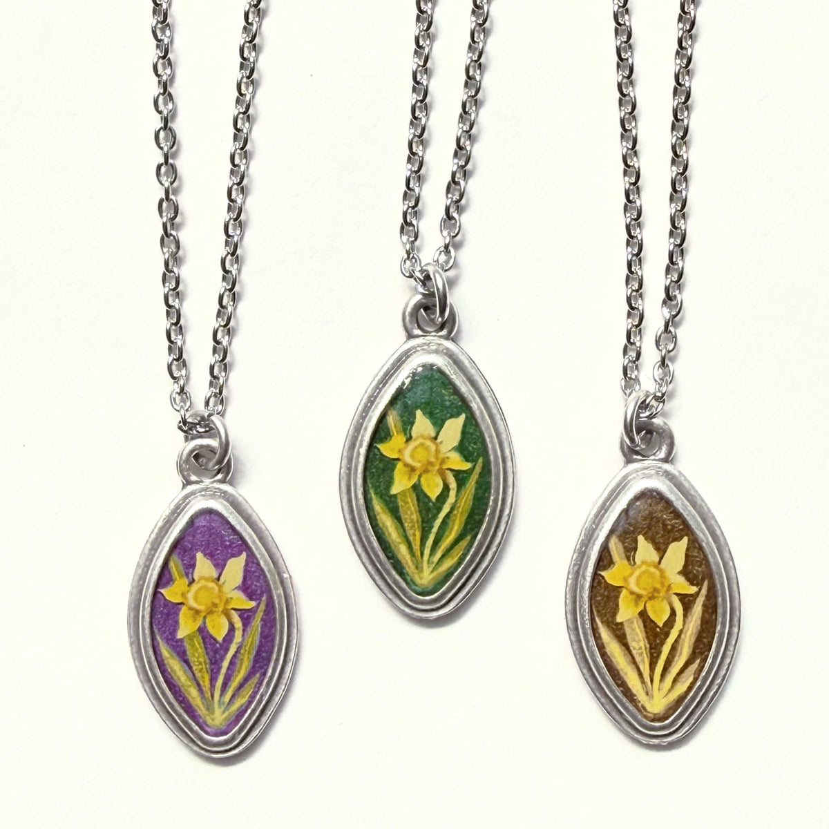 Daffodil Necklace