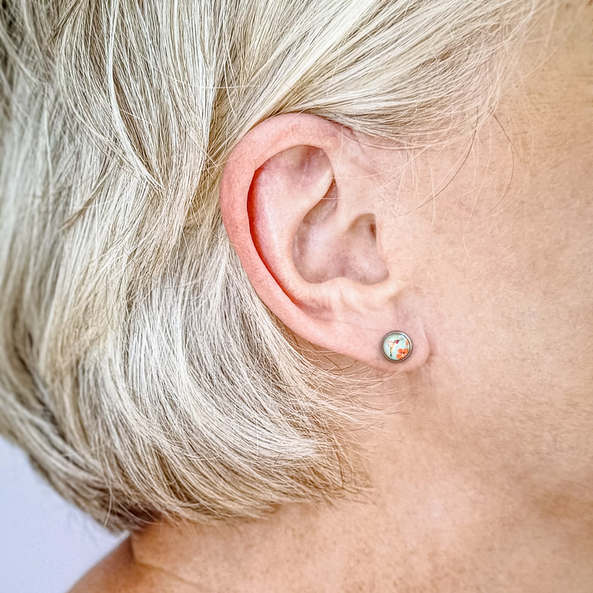 Hummingbird Studs