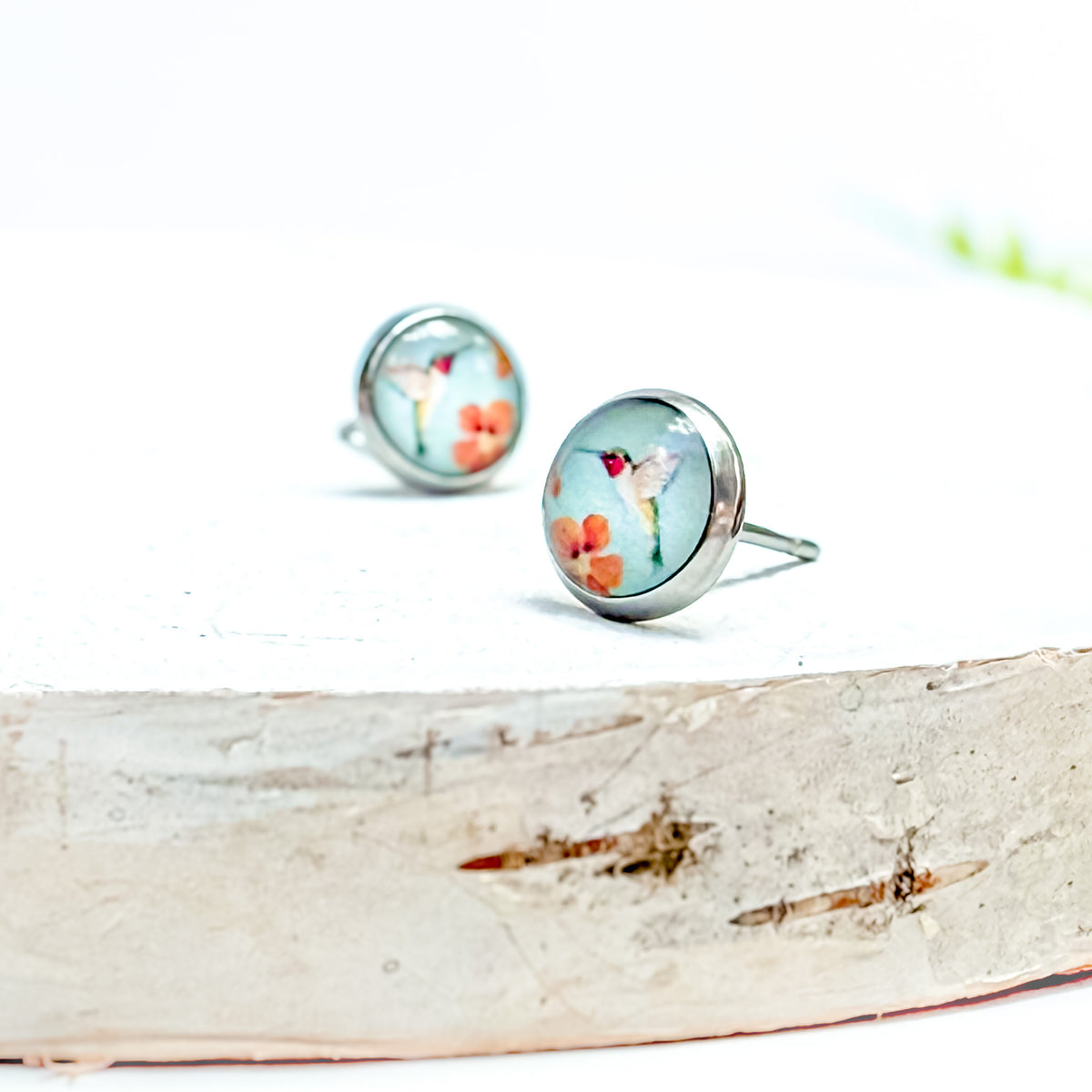 Hummingbird Studs