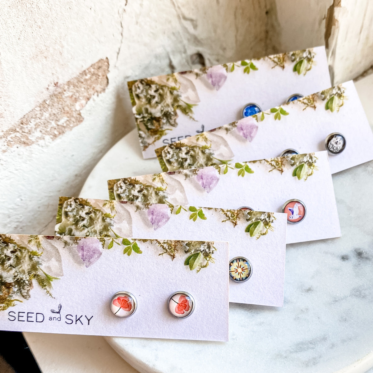 Cherry Blossom Studs