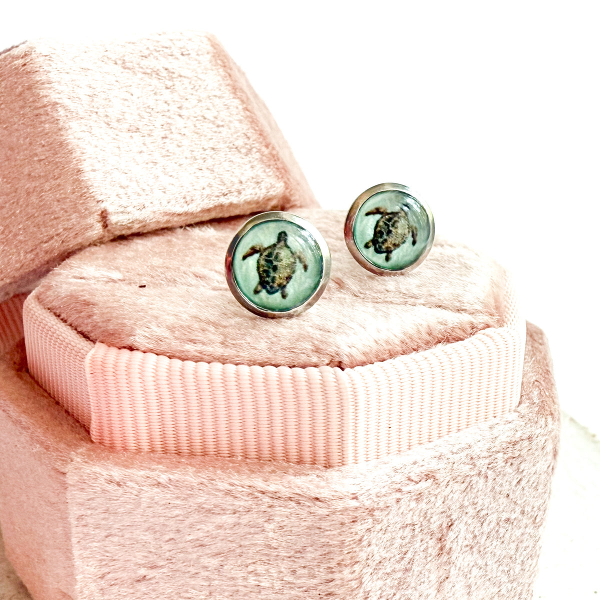 Sea Turtle Stud Earrings