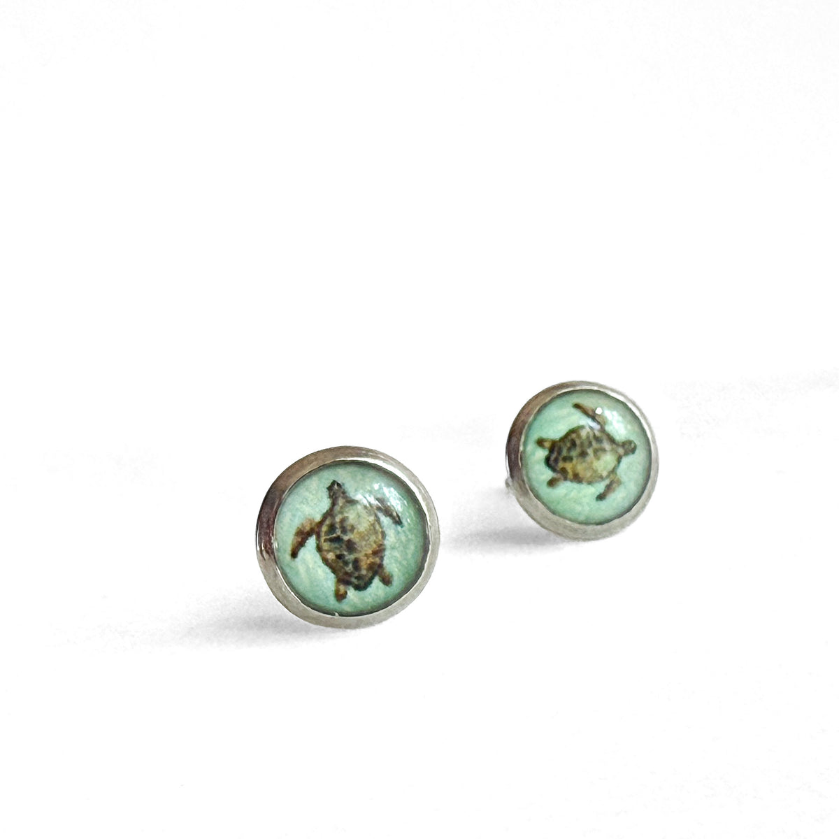 Sea Turtle Stud Earrings