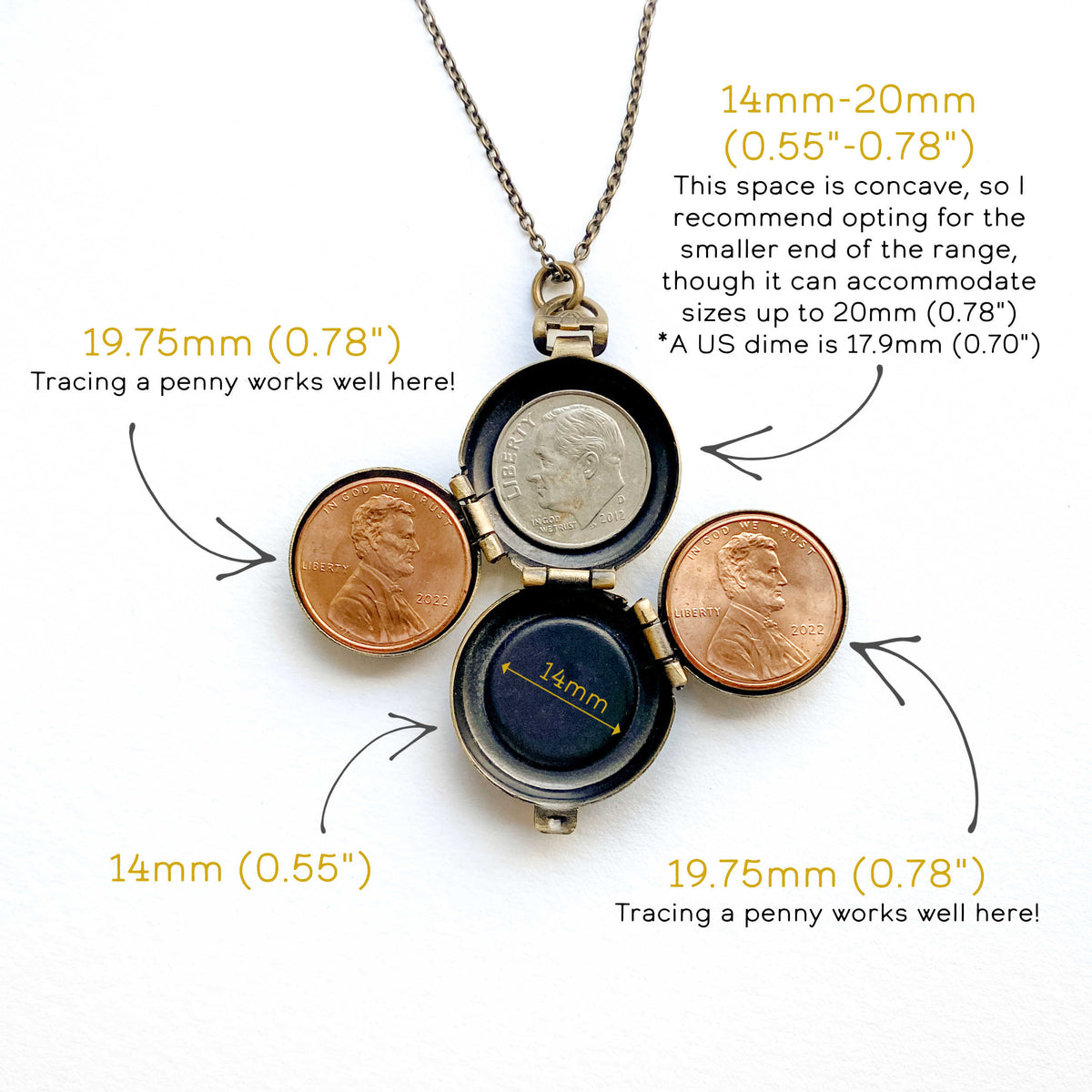 Dogwood Branch Locket