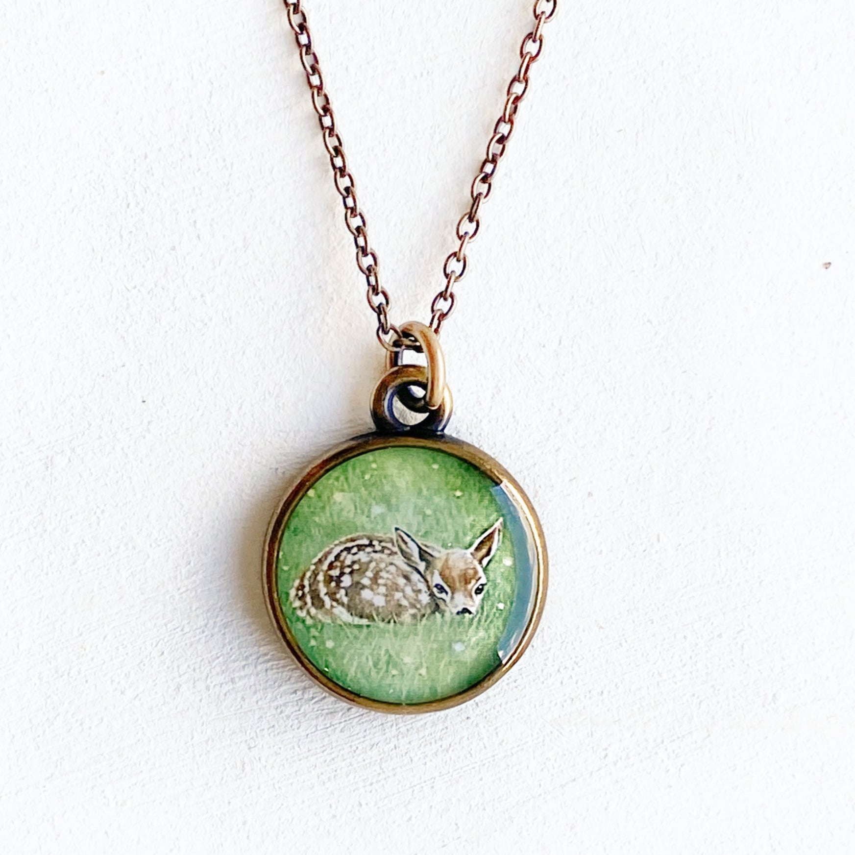 Fawn Bronze Necklace