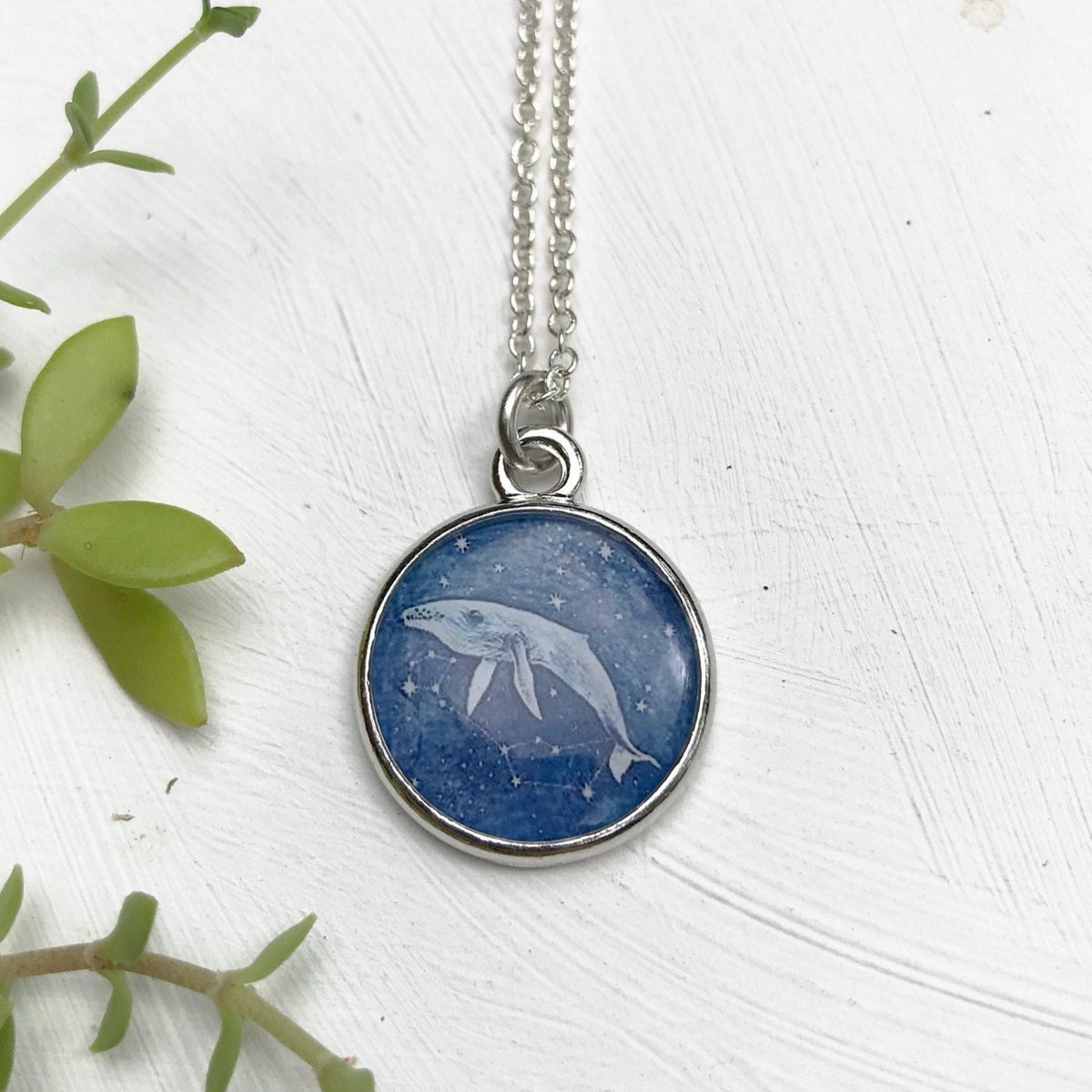 Whale Silver Necklace